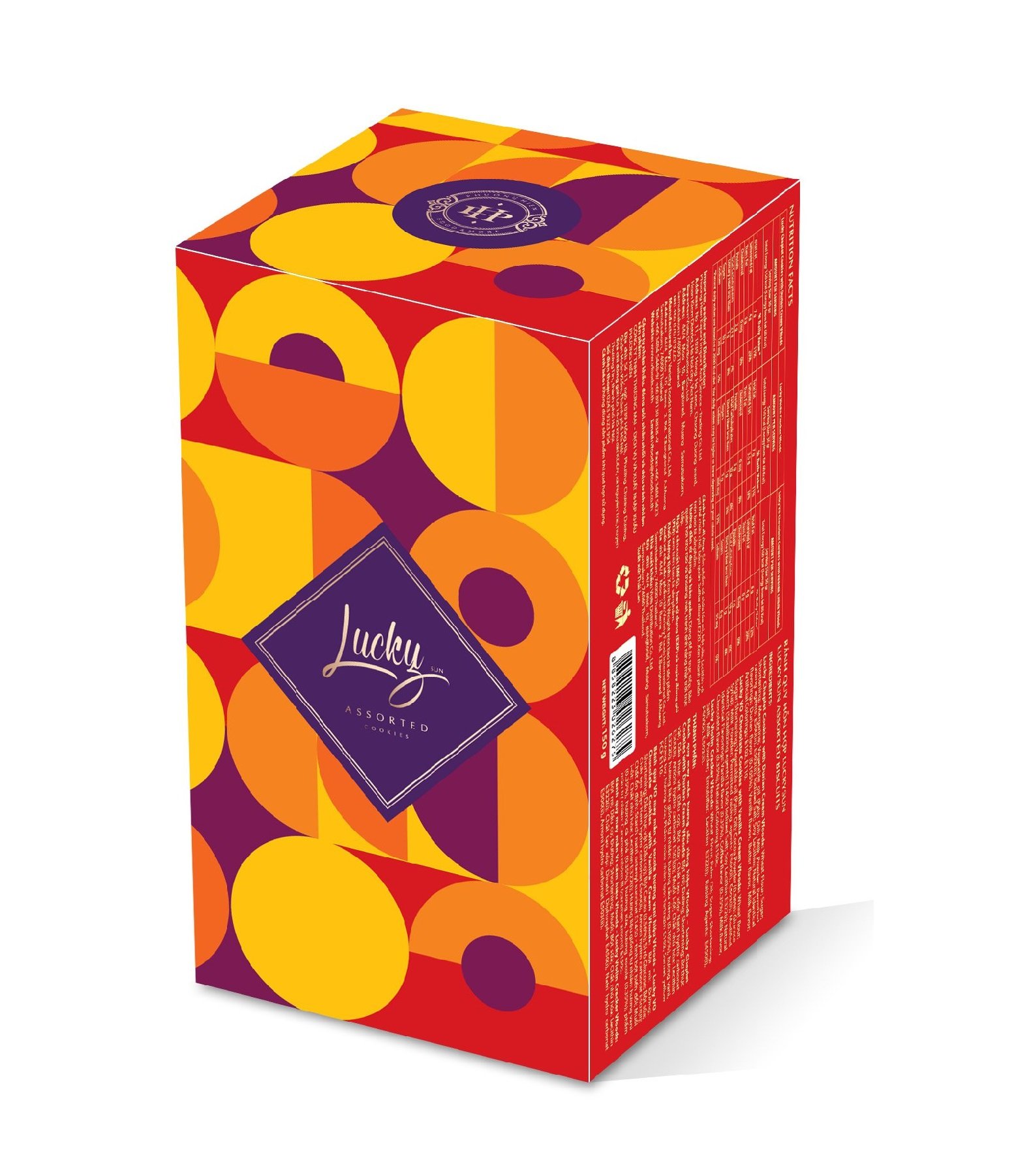 Bánh quy hỗn hợp LuckySun 90G – LuckySun Assorted Biscuits