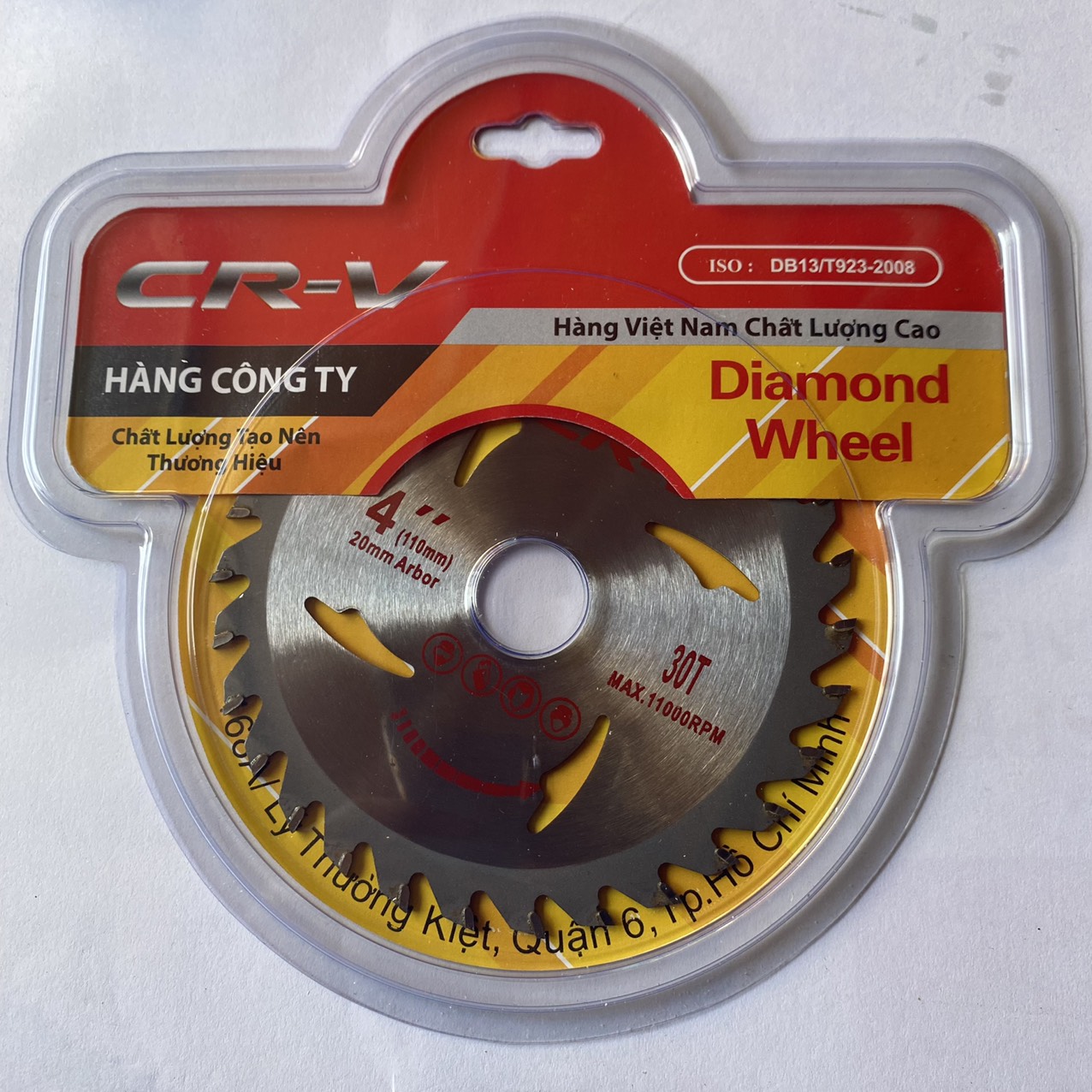 Lưỡi cắt gỗ 1 chiều crv 110mm
