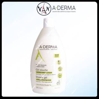 ADerma sữa tắm A-Derma ngăn mụn lưng, giảm lỗ chân lông 500ml mẫu mới thumbnail