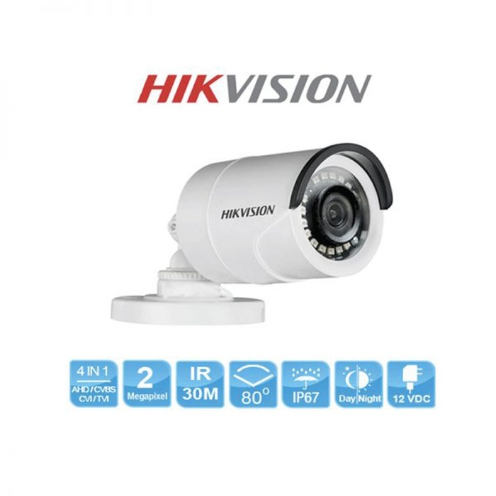 [HCM][NHÀ PHÂN PHỐI BH 2 NĂM FREESHIP 20K]Camera HD-TVI Hikvision DS-2CE16D0T-IR 2MP