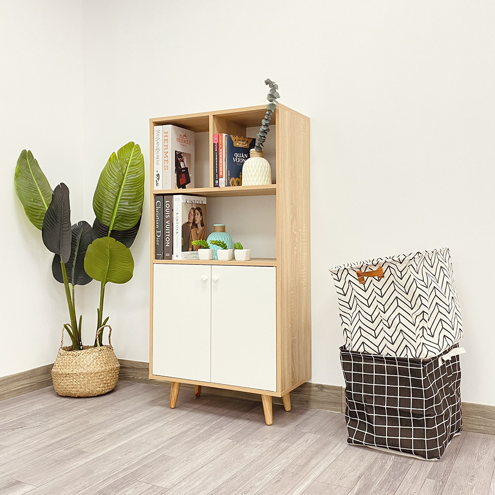 Tủ Sách Kệ Sách Đa Năng Multi S Phong Cách Nordic - GP106