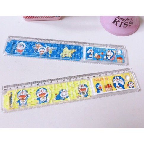 Thước kẻ xếp hình Doraemon 20cm