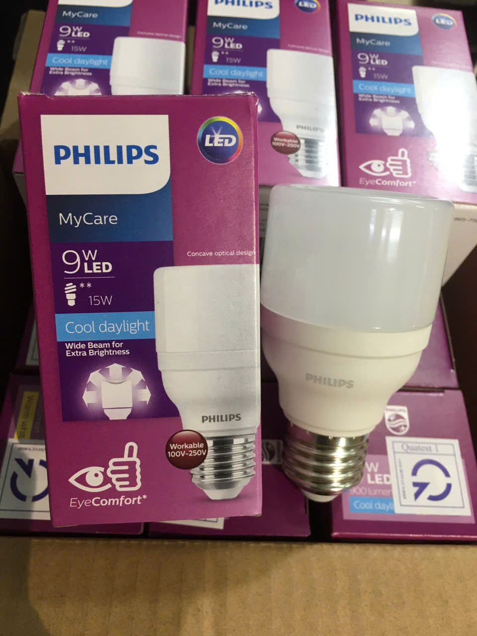 [Mã LIFE15820K giảm 10% đơn 59K] BÓNG LED BRIGHT 9W E27 1CT/12 APR PHILIPS