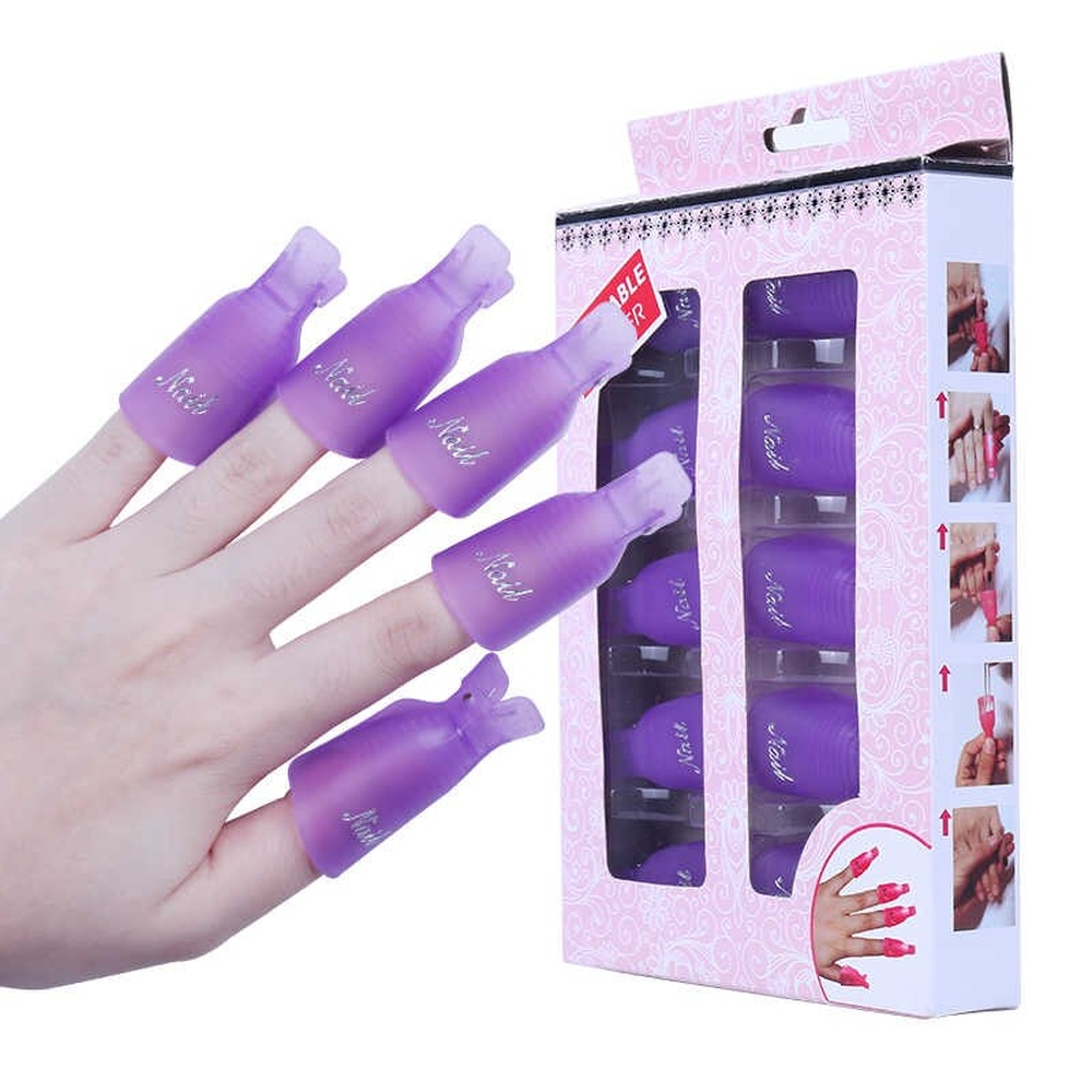 Set Ủ Tháo Móng Tay, Đồ Làm Nail Tiện Dụng