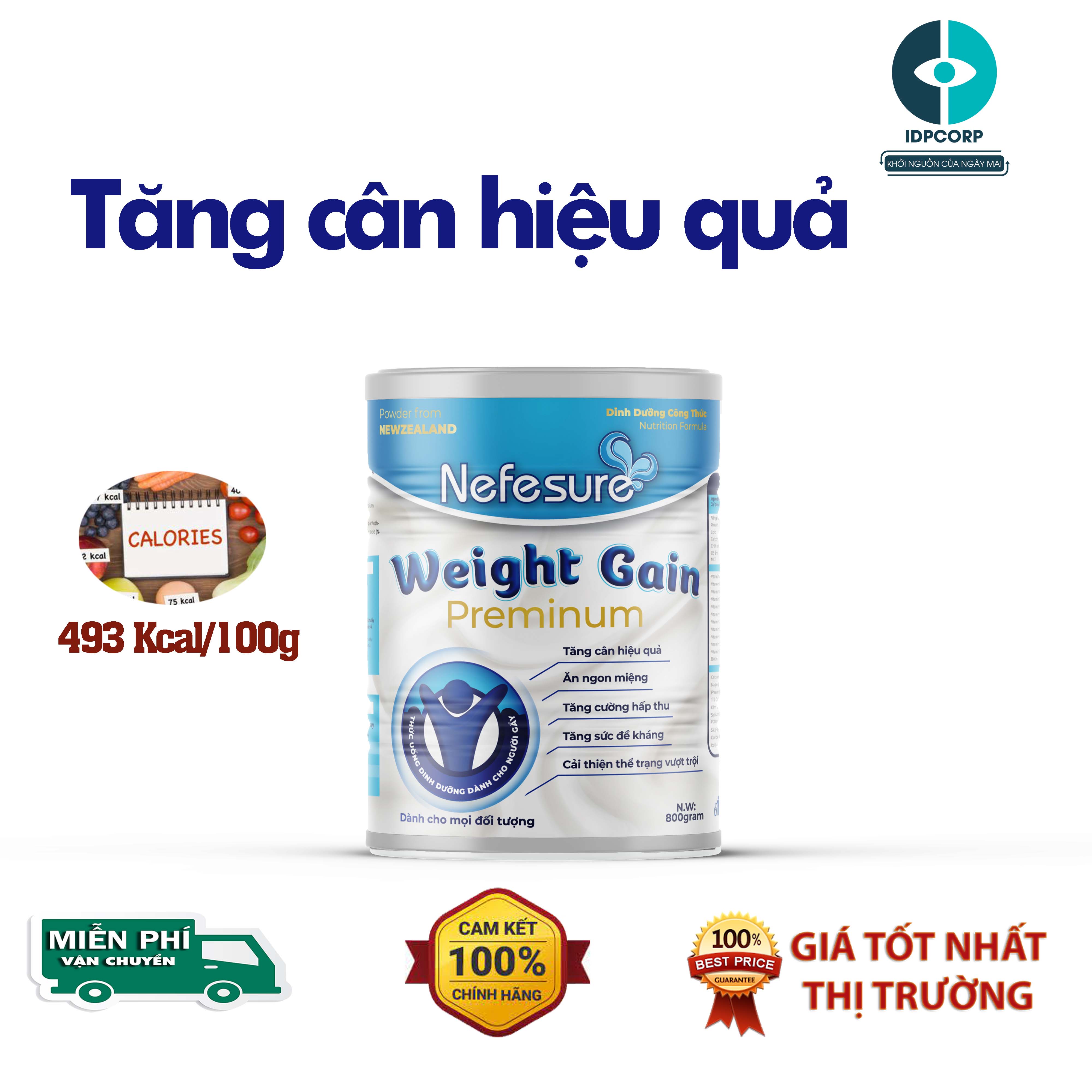 Sữa Bột Tăng Cân 800gr