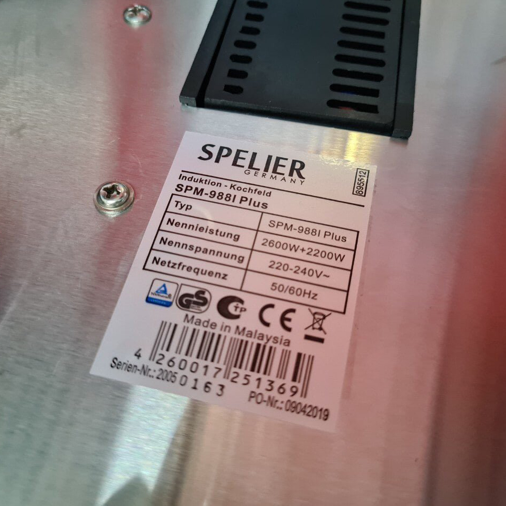 BẾP TỪ ĐÔI SPELIER SPM 988I PLUS