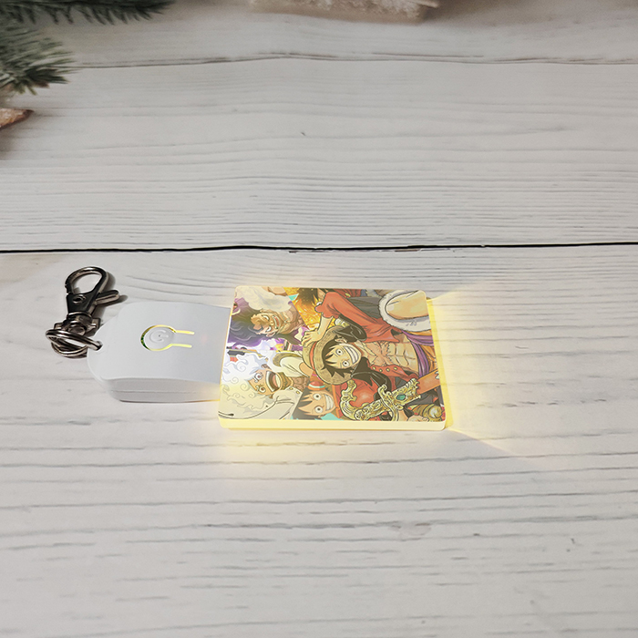 Móc Chìa Khóa One Piece Hai Mặt Thời Trang (nhiều mẫu)