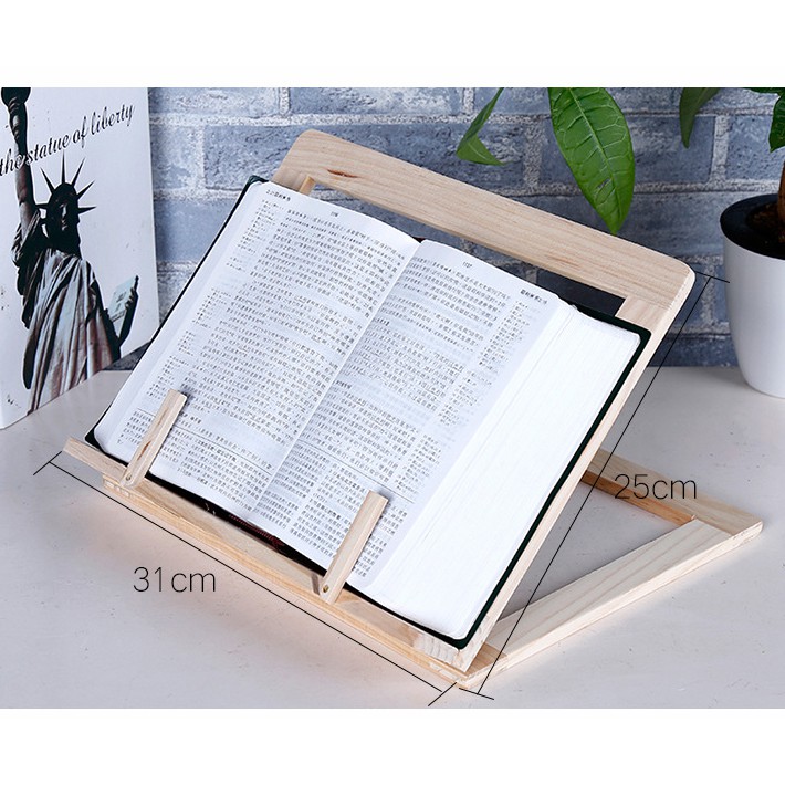 Khung gỗ đọc sách, để laptop, ipad xếp gọn