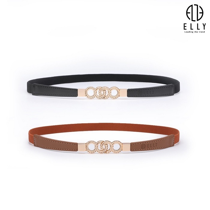 [Brand Day] Dây lưng nữ cao cấp da thật ELLY – ED69
