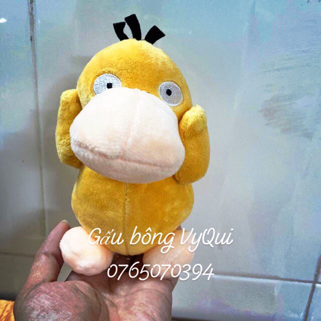 [HCM]Gấu bông pokemon vịt bối rối size móc khoá