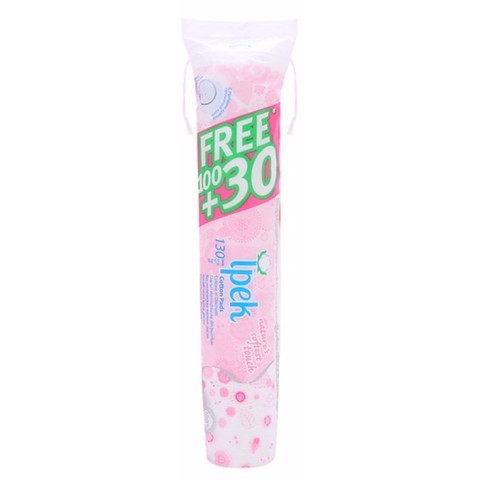 Bông Tẩy Trang Ipek 130 Miếng Cotton Pads