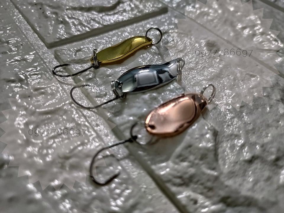 combo 3 mồi thìa lure suối 2.2g