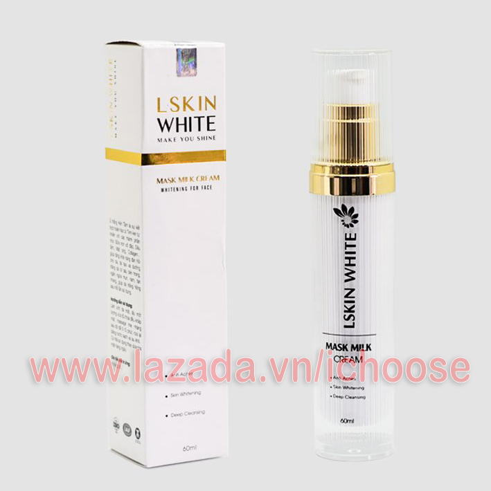 [HCM]Ủ trắng kén tằm Lskin White 60ml