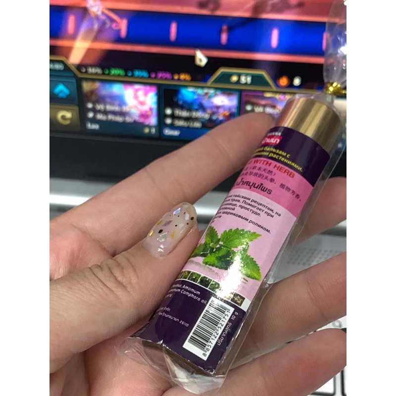 [CHÍNH HÃNG] Dầu Lăn Bạc Hà Thái Lan 8ml
