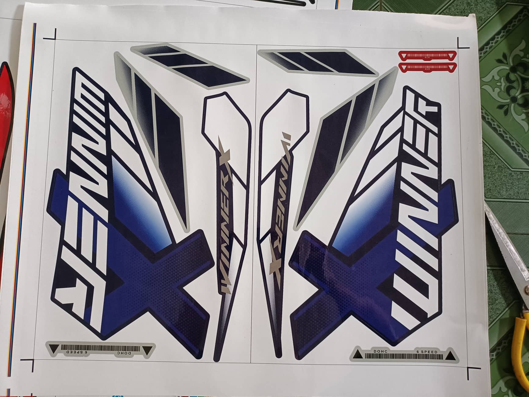 tem rời winner X 2019 chế mẫu zin