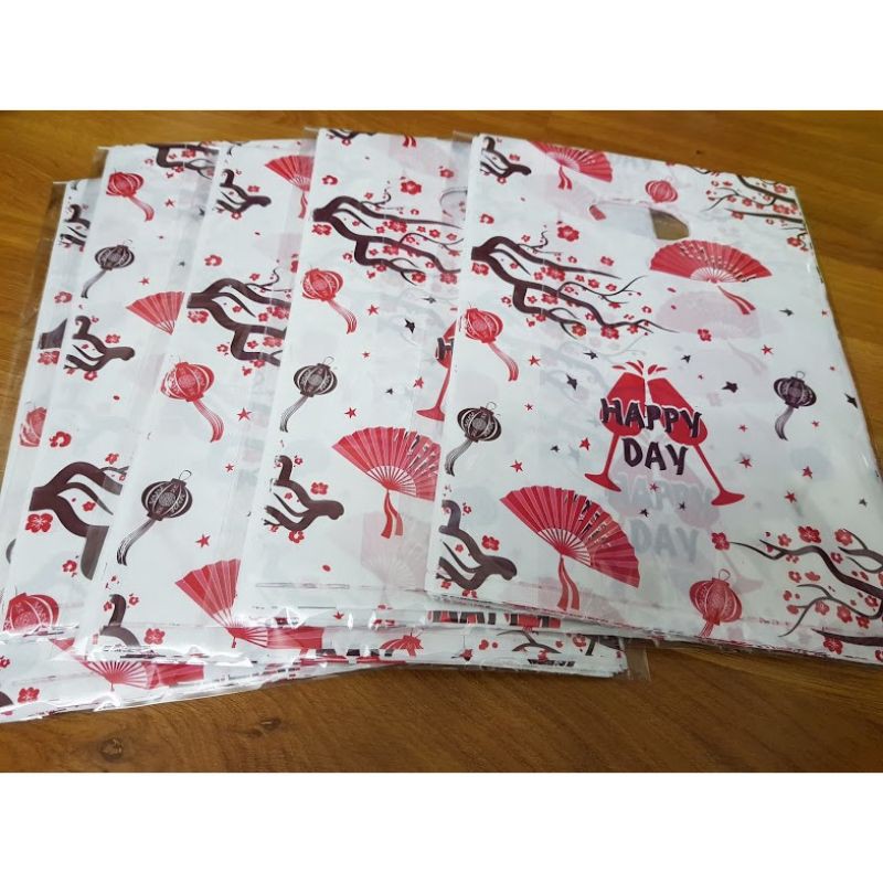 1 Kg Túi Xốp In Hình ( Túi Xốp Gói Hàng, Túi Nilon Đựng Hàng)