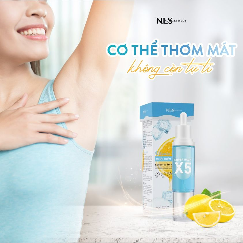 XỊT KHỬ MÙI SUPER NÁCH X5