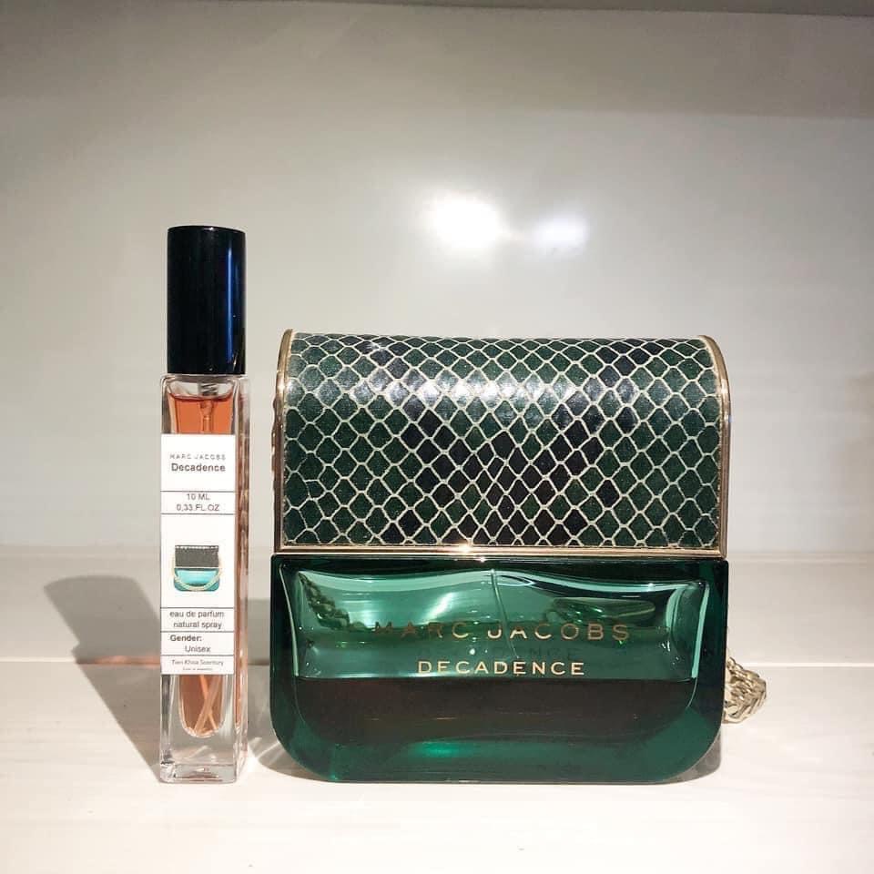 [𝐀𝐮𝐭𝐡] Nước hoa Nữ Marc Jacobs Decadence (chiết 10ml - Mẫu thử)