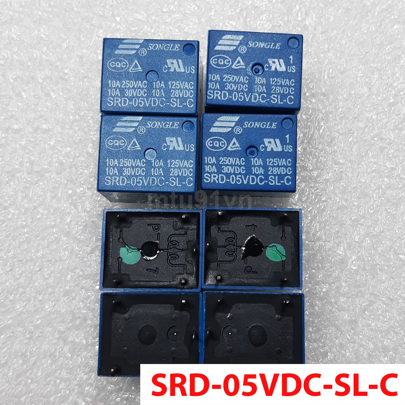 combo 10 | 20 chiếc - Relay 5V 5 chân Songle - SRD-05VDC-SL-C