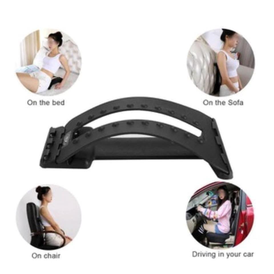 Dụng cụ tập cột sống ,lưng ,đốt sống cổ kèm massage