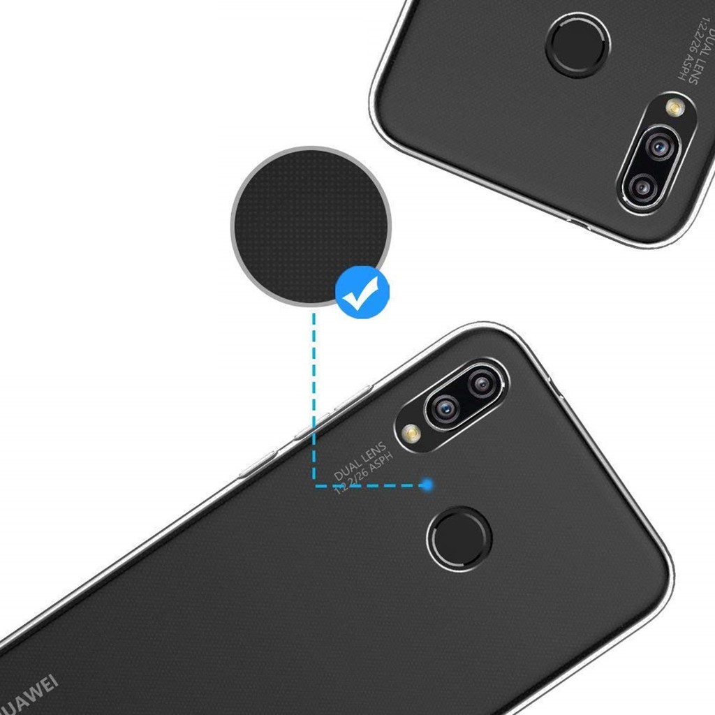 Ốp lưng Huawei Honor 8X dẻo trong siêu mỏng 0.5 mm