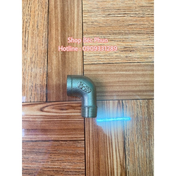 Co điếu , co nối inox phi 21