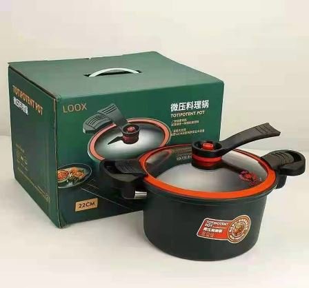 Nồi áp suất chống dính dung tích 3.5 lít nồi hầm hàn quốc nhỏ gọn 22cm dùng được cho cả bếp từ
