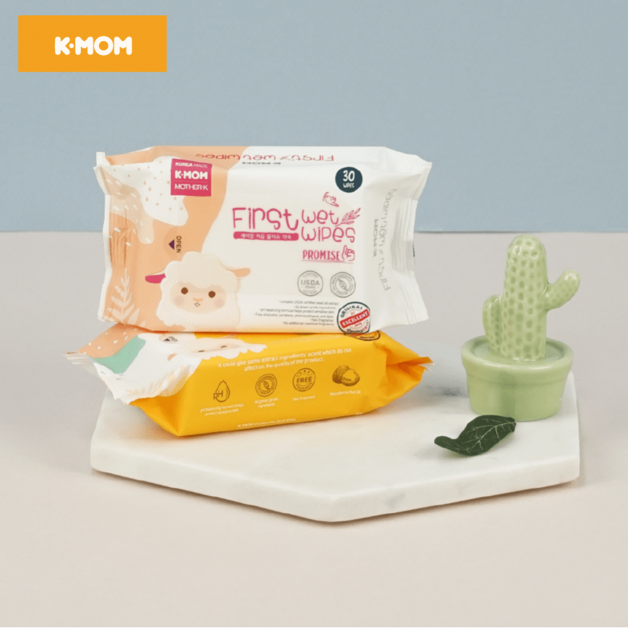 Khăn ướt cao cấp K-Mom (30c)