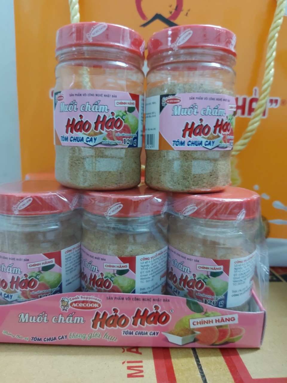 combo 3 hũ muối chấm Hảo Hảo