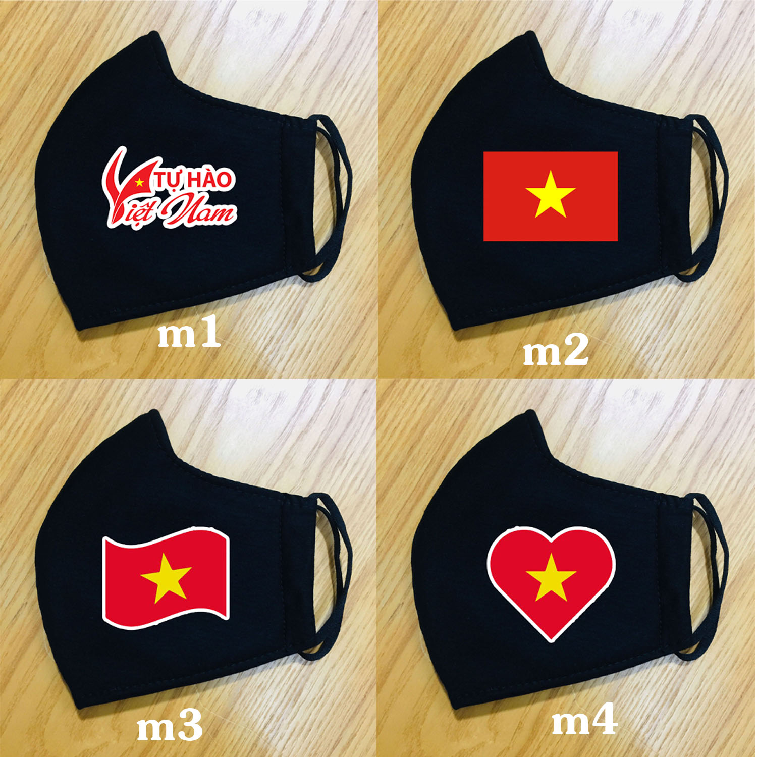 Khẩu trang lá cờ Việt Nam