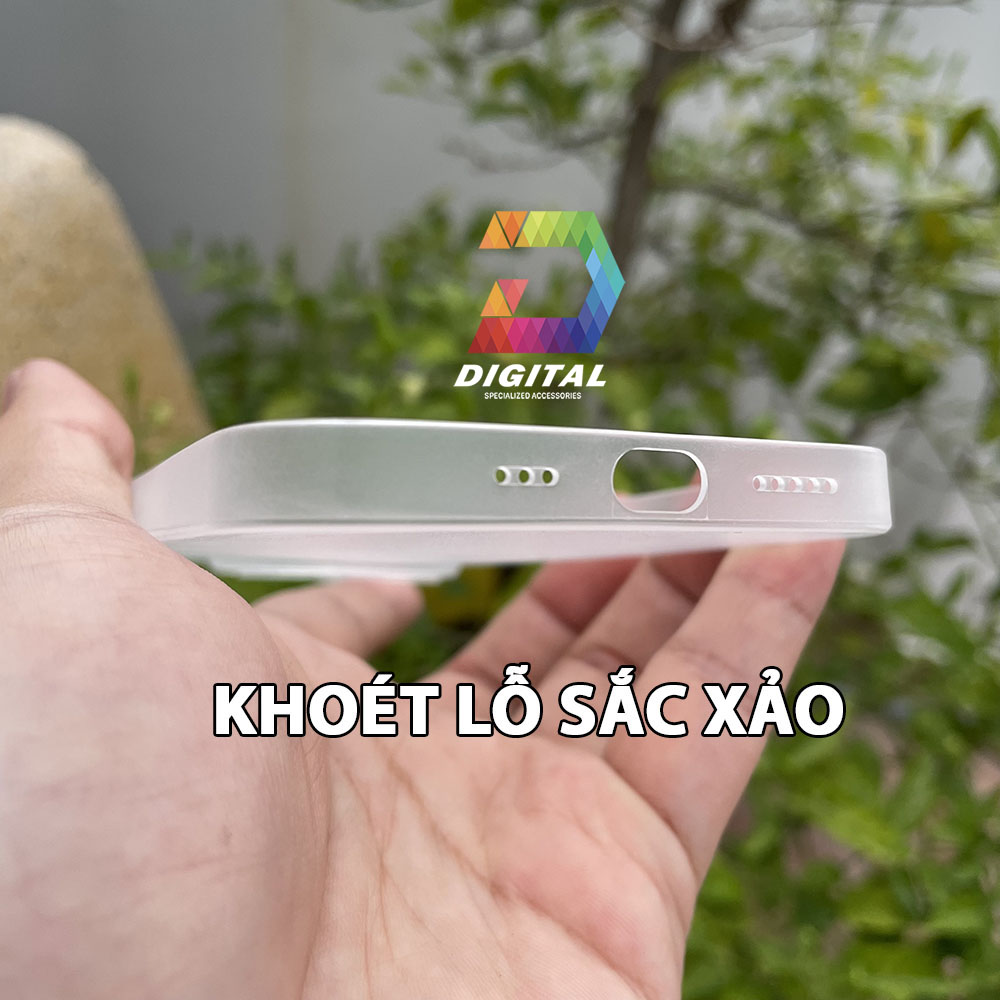 Combo 2 Ốp Lưng Trong Nhám Unibody Cho iPhone 14 Pro Siêu Mỏng