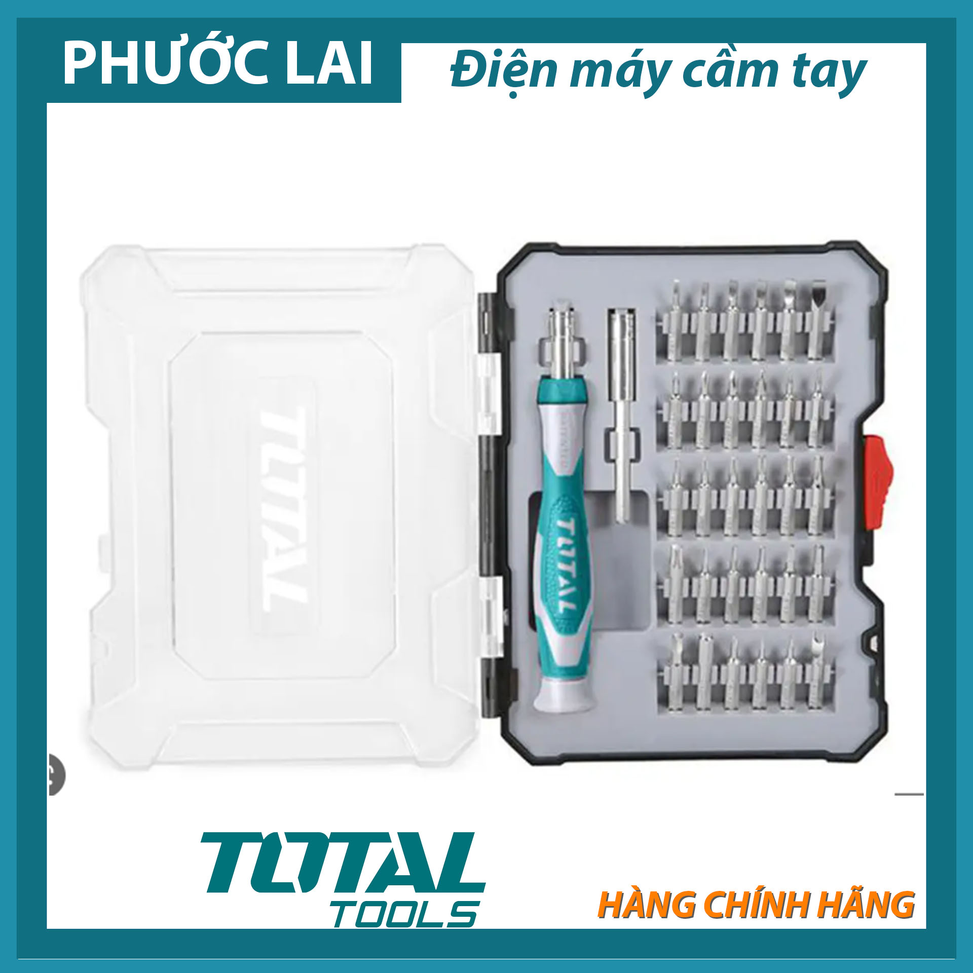 Bộ 32 tua vít chuẩn total tacsd30326