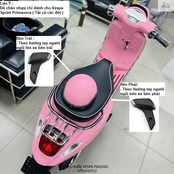 Đế Chân Nhựa Cho Vespa Sprint Primavera