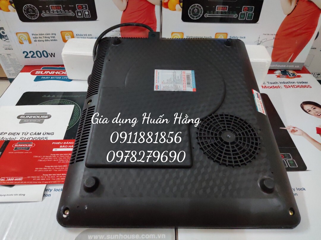 [HÀNG MỚI CHÍNH HÃNG] BẾP TỪ CẢM ỨNG CAO CẤP SUNHOUSE SHD6865