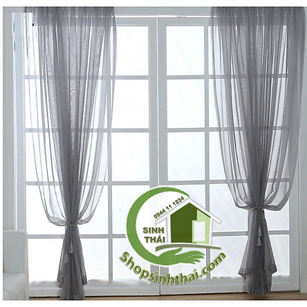 [HCM]Vải voan màu xám [ 1 mét x khổ 175cm ] Cắt thành 1 tấm liền tùy theo số lần đặt