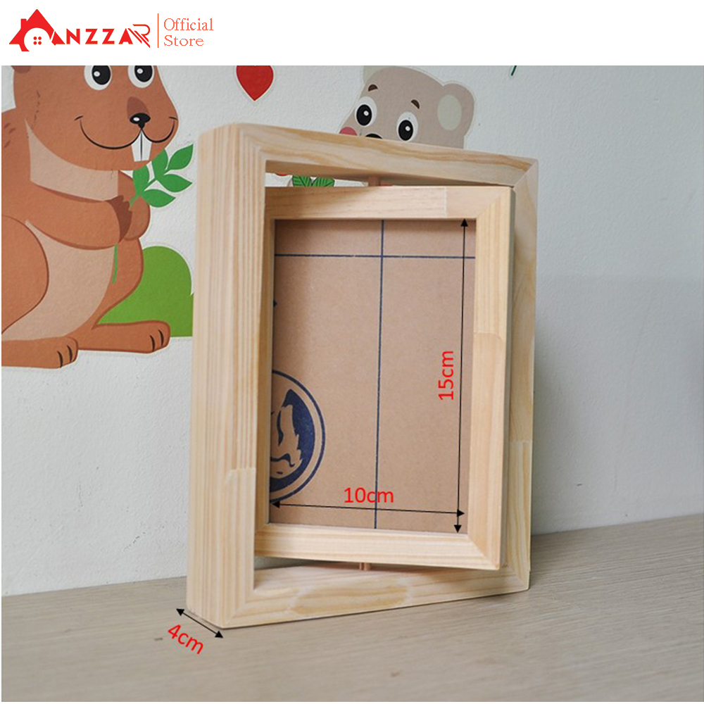 Khung ảnh xoay 360 độ để bàn