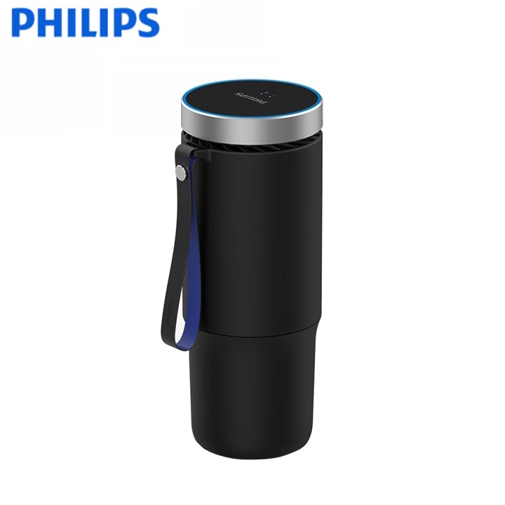 >> SO SÁNH GIÁ CÁCH SỬ DỤNG MÁY KHỬ MÙI XE Ô TÔ | Shopee Lazada Sendo Tiki 14 Máy khử mùi, lọc không khí dạng cốc trên xe ô tô cao cấp Philips GP5601 - Sử dụng hai bộ lọc HESAMax và SaniFiler Plus hiện đại