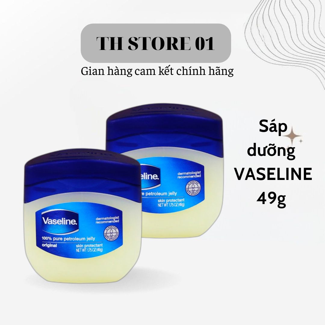 Sáp dưỡng ẩm VASELINE 49g Hàng Mỹ