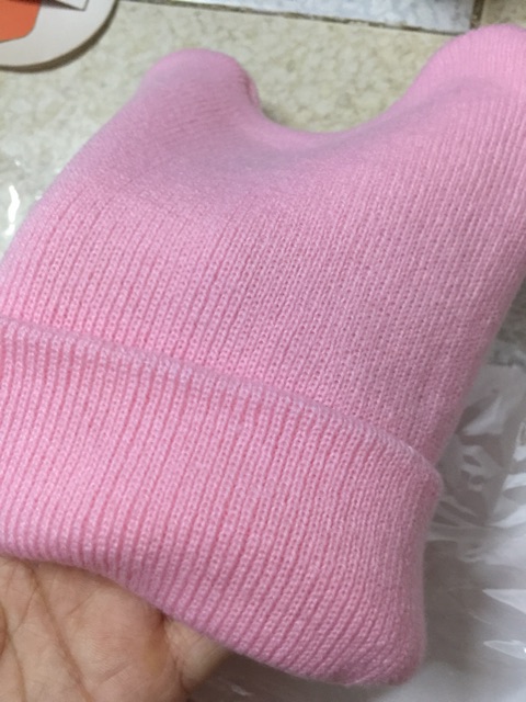 Mũ len tăm  cotton cho bé trai/bé gái (0-3 tuổi)