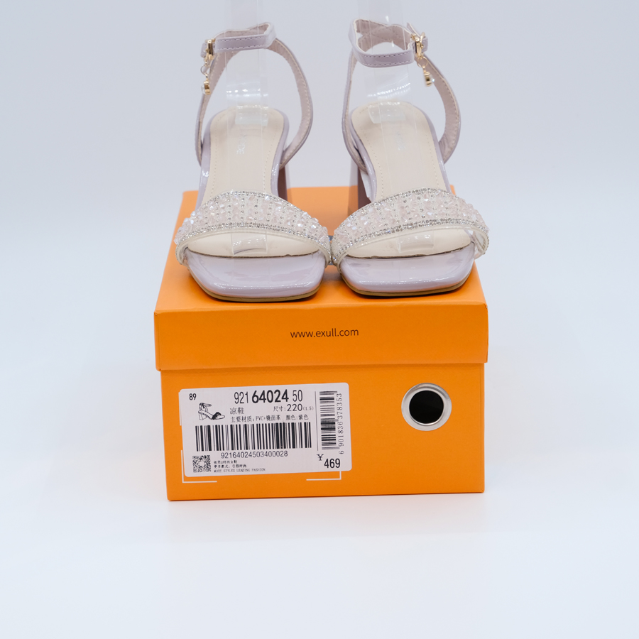 Giày Cao Gót Đế Trụ Hở Mũi Exull Mode 9216402450