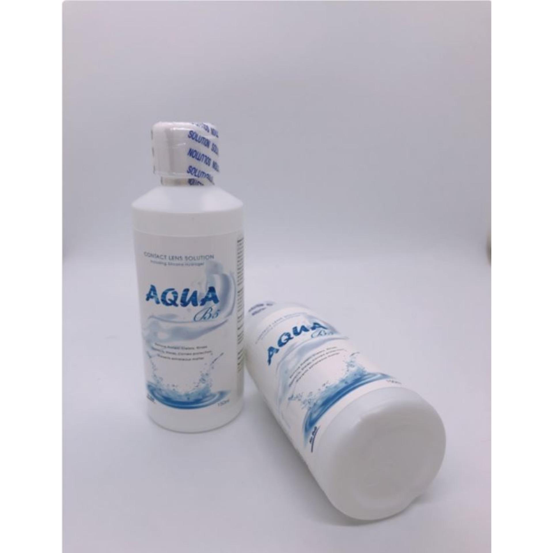 Nước ngâm lens Aqua 150ml làm sạch kính sát tròng  giúp cho kính ở trạng thái tối ưu khi đeo và kéo dài tuổi thọ