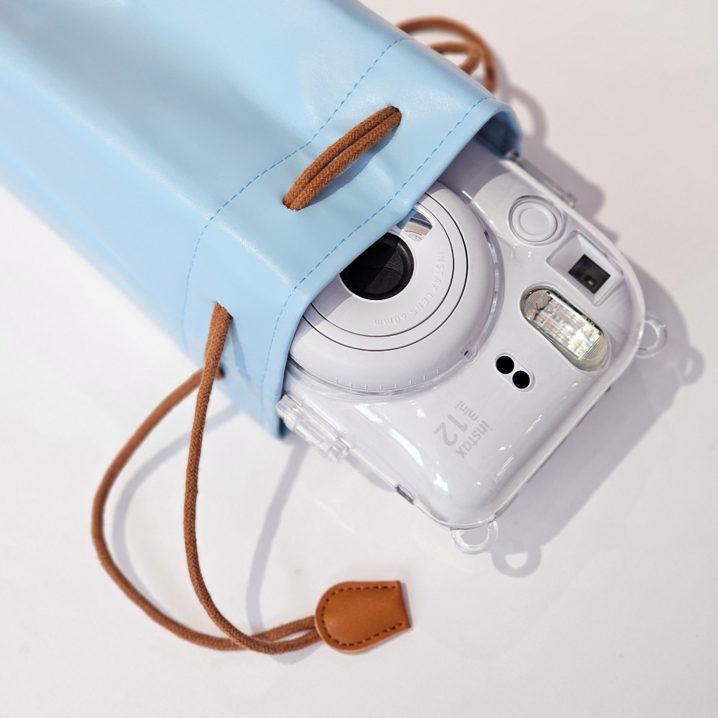 [HN] TÚI DA PU, TÚI RÚT ĐỰNG MÁY ẢNH INSTAX MINI (CAMERA BAG)