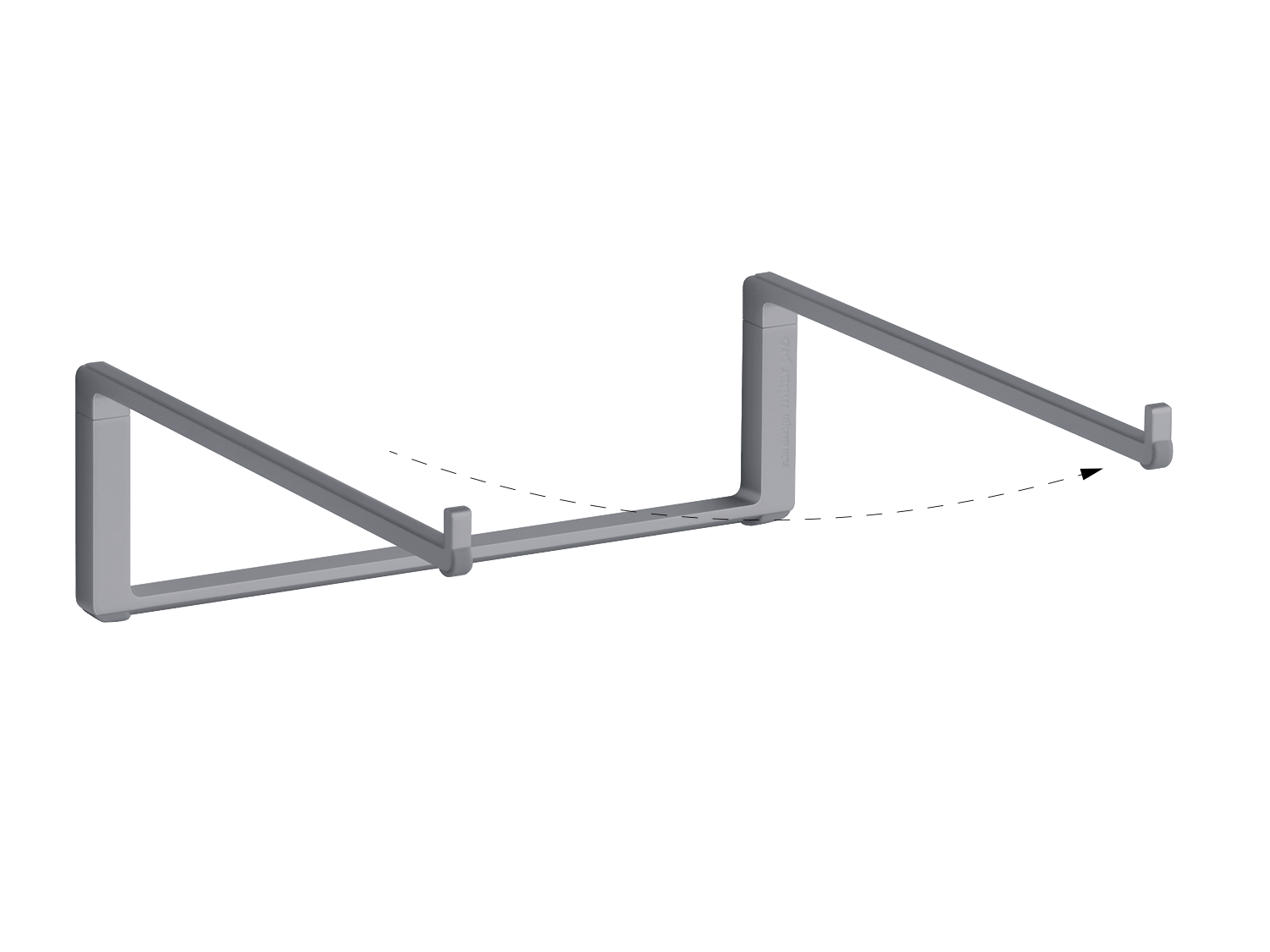GIÁ ĐỠ TẢN NHIỆT RAIN DESIGN (USA) MBAR PRO FOLDABLE LAPTOP GRAY - RD-10083
