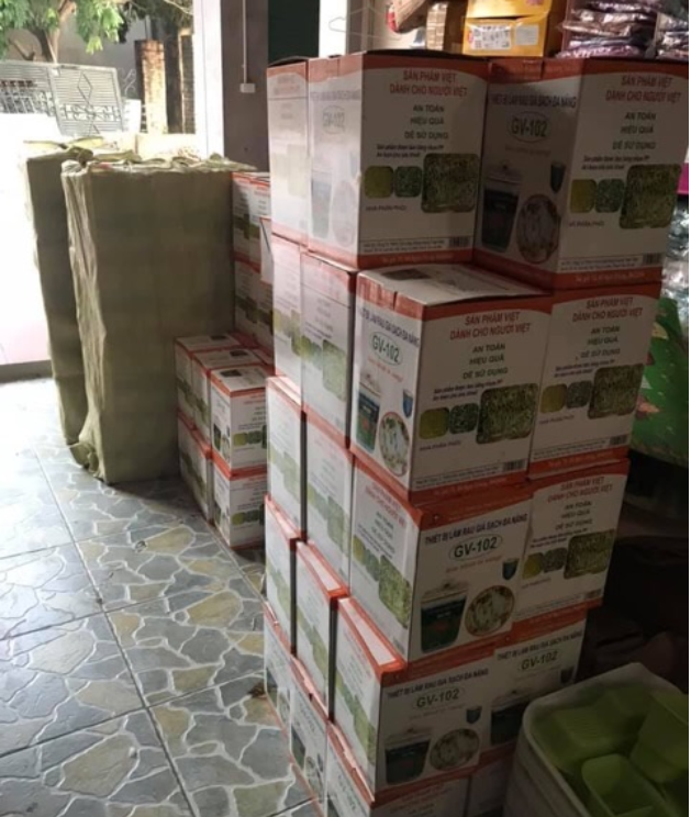 [Tặng kèm đỗ] Máy làm giá đỗ GV102 bán tự động