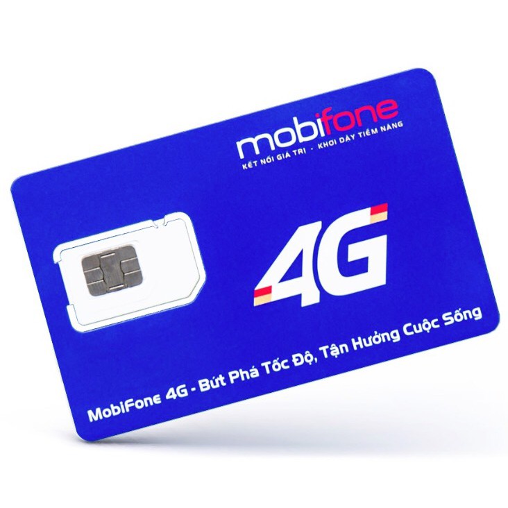 [HCM]Phôi SIM Trắng 4G Mobifone