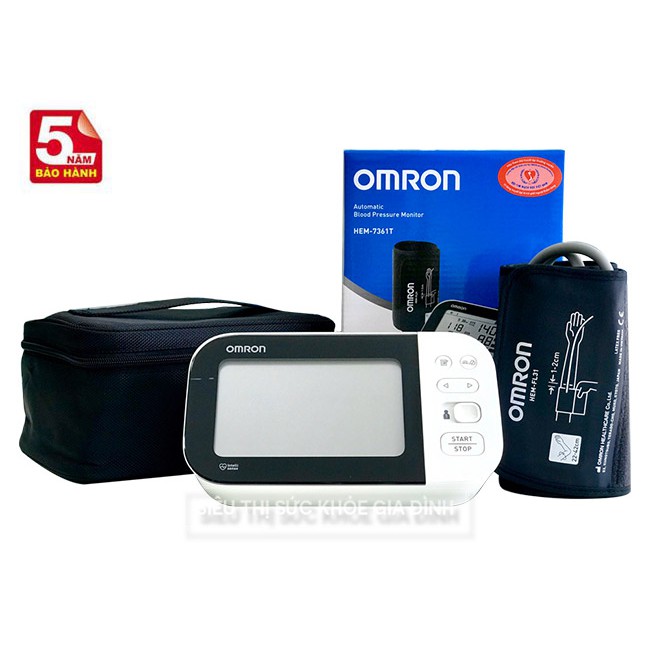 [HCM]Máy Đo Huyết Áp Omron Hem 7361T