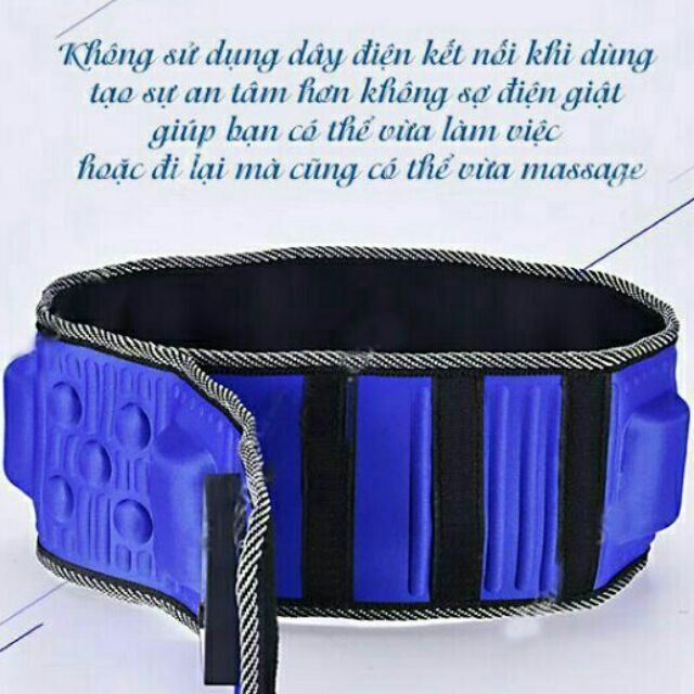 Đai massage X5 tích hợp pin