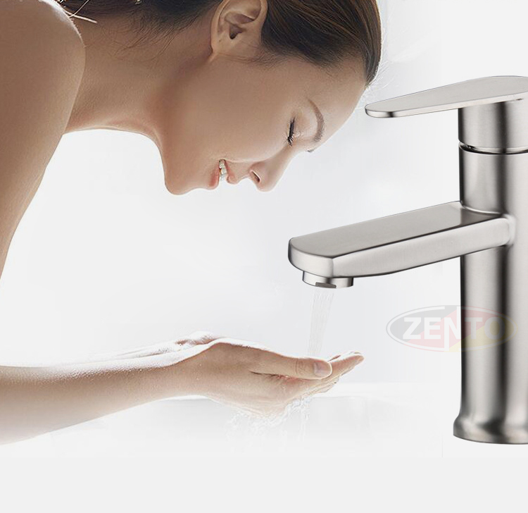 Vòi lavabo lạnh inox304 SUS2125.