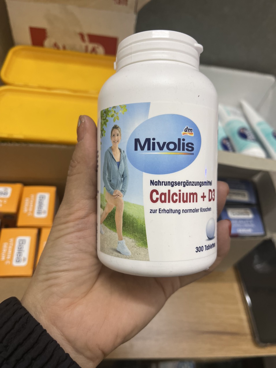 💊 VIÊN UỐNG BỔ SUNG CANXI + D3 MIVOLIS