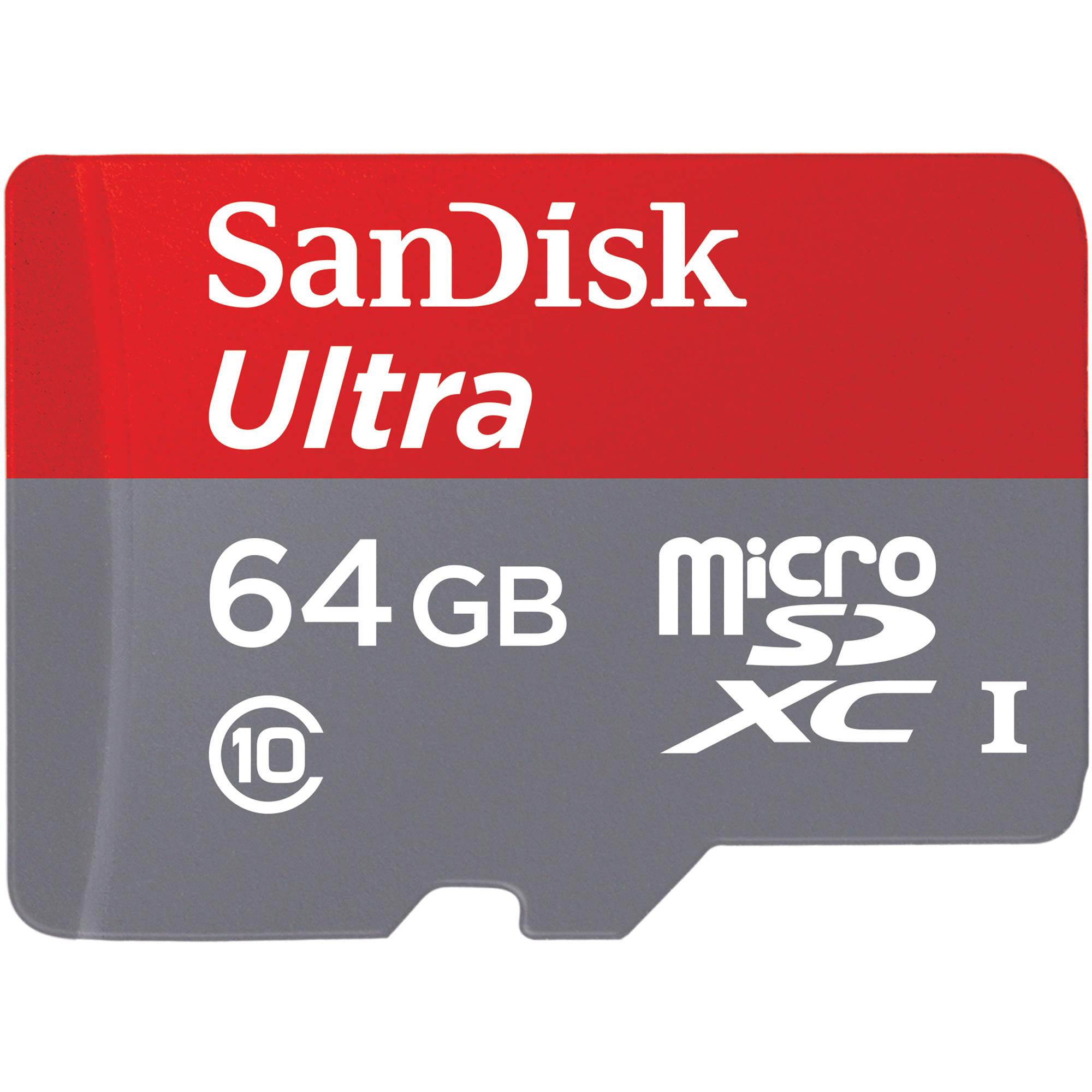 Thẻ nhớ Sandisk 64Gb Class 10 chuyên dùng cho Camera